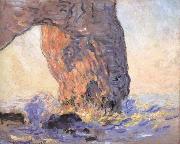 Claude Monet Waves at the Manneporte Sweden oil painting artist